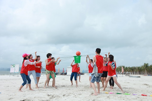 Xu hướng teambuilding bãi biển của các doanh nghiệp