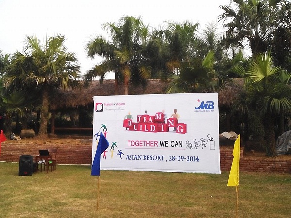Kết nối cùng MB bank trong chương trình teambuilding 1 ngày