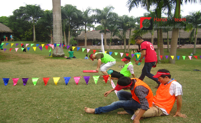 Chương trình teambuilding chạy trạm Prudential tại Hà Nội