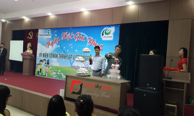 Ngày hội gia đình Vietcombank Hưng Yên cùng Hanoiskyteam