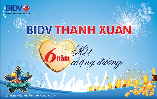 BIDV Thanh Xuân 6 năm 1 chặng đường tại Belvedere Resort