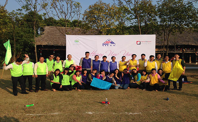 Teambuilding chào mừng năm mới cùng Sông Đà 9