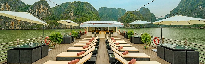Tour du thuyền Lavela Hạ Long 4 sao mùa hè 2016