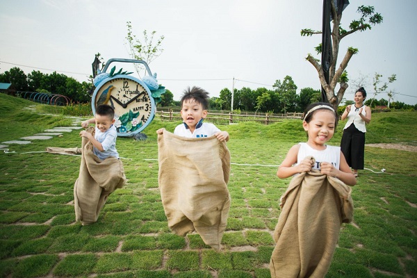 Team building buổi dạy kỹ năng tuyệt vời dành cho trẻ em